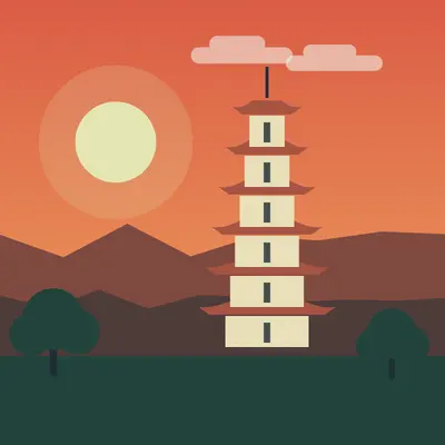Пагода Long Sơn — иллюстрация